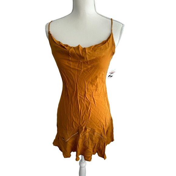 INTIMATELY FREE PEOPLE Marigold Yellow Tank Top Size XS NEW New with tags - Picture 1 of 6